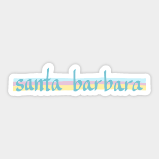 Santa Barbara, CA Sticker